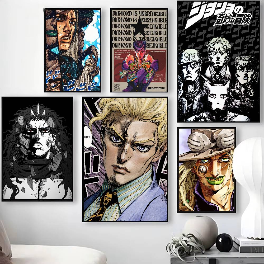 Retro Gaming Wallpaper - Pôster de Anime Popular JoJo B-Bizarre