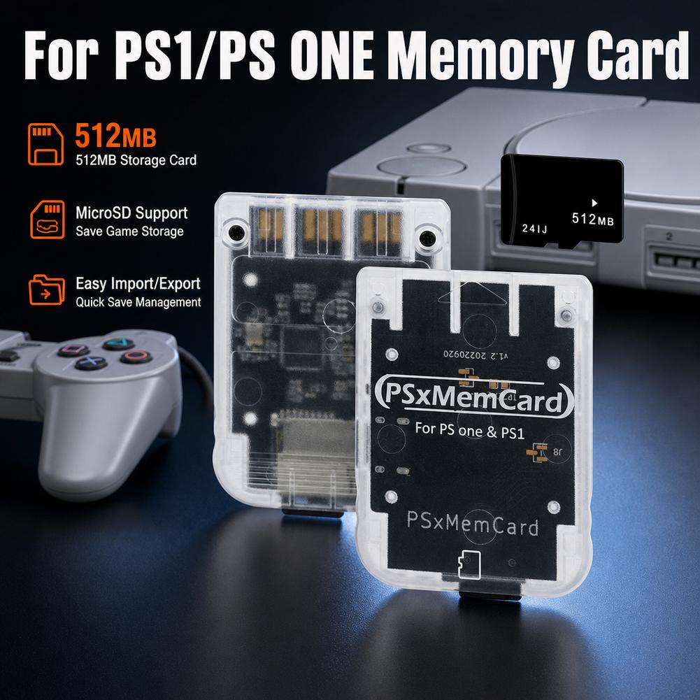 Memory Card Ps1 - Cartão de Memória PSxMemCard para PlayStation