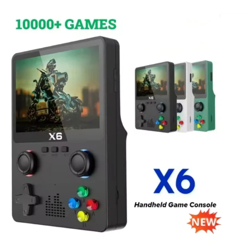 Retro Gaming X6 - Consoles de jogos portáteis X6 Retro