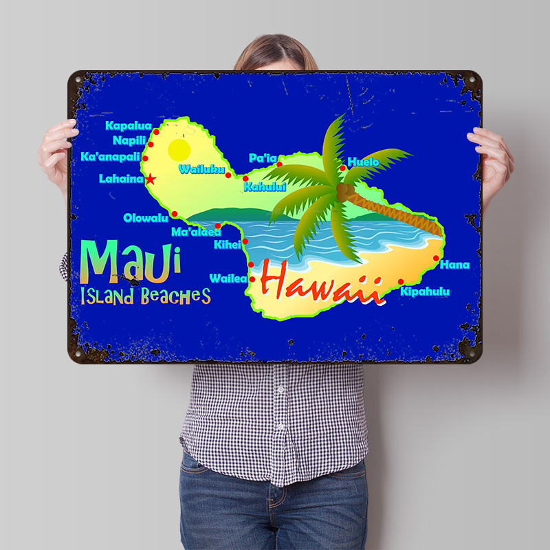 Retro Gaming Island - Mapa de Praias da Ilha de