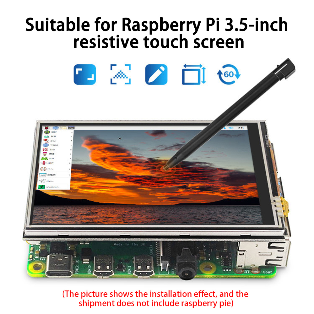 Ecrã tátil TFT de 3,5 polegada - Retro Gaming Raspberry Pi Zero avaliação e preço