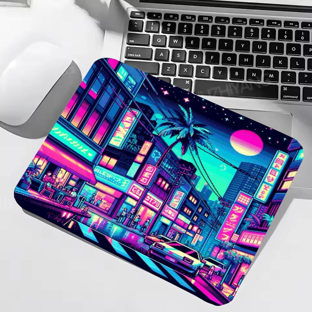 Mouse Pad Retro Neon Estilo Ja - Retro Gaming Japan avaliação e preço