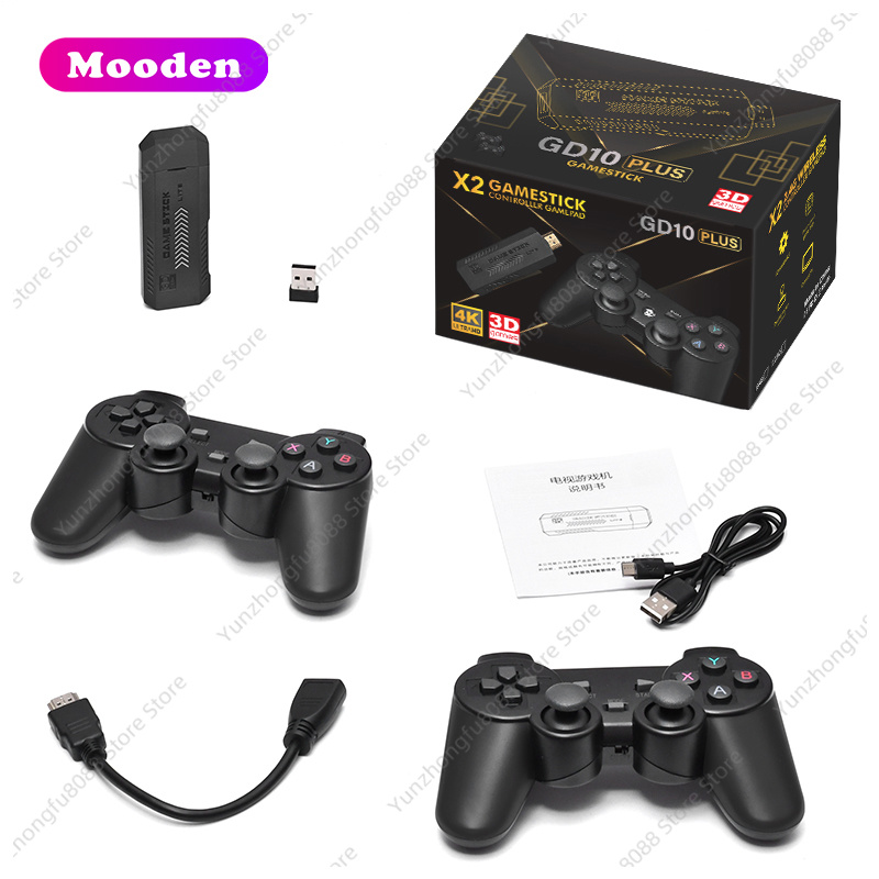 L GD10 Plus Game Stick 4k Blac - Retro Gaming X2 avaliação e preço