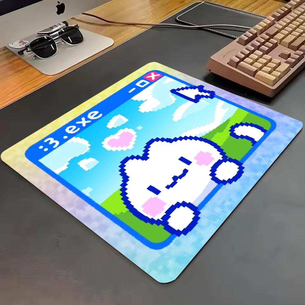 Mini Mouse Pad Pixel Cat com E - Retro Gaming Desk avaliação e preço