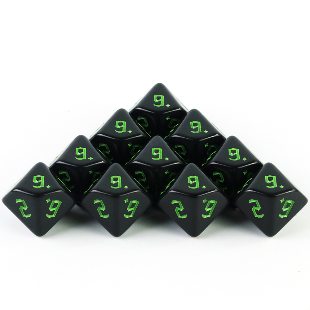 Papel de dados, Poliédrico, 0- - Retro Gaming Desk avaliação e preço
