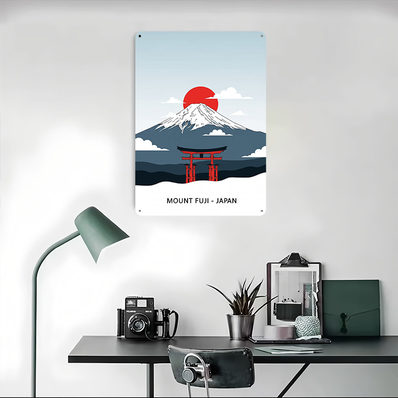 Pôster Impresso do Monte Fuji  - Retro Gaming Japan avaliação e preço