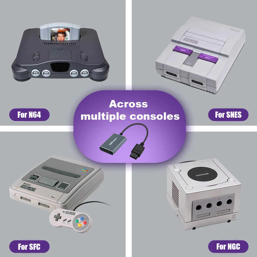 Adaptador Bitfunx 720P Svideo  - Retro Gaming App avaliação e preço