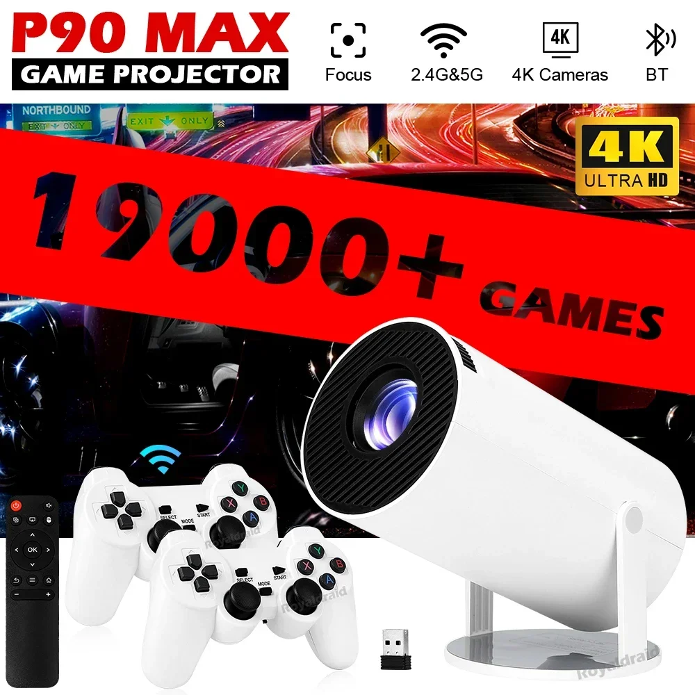 Projetor de Jogos Portátil P90 - Retro Gaming With Projector avaliação e preço