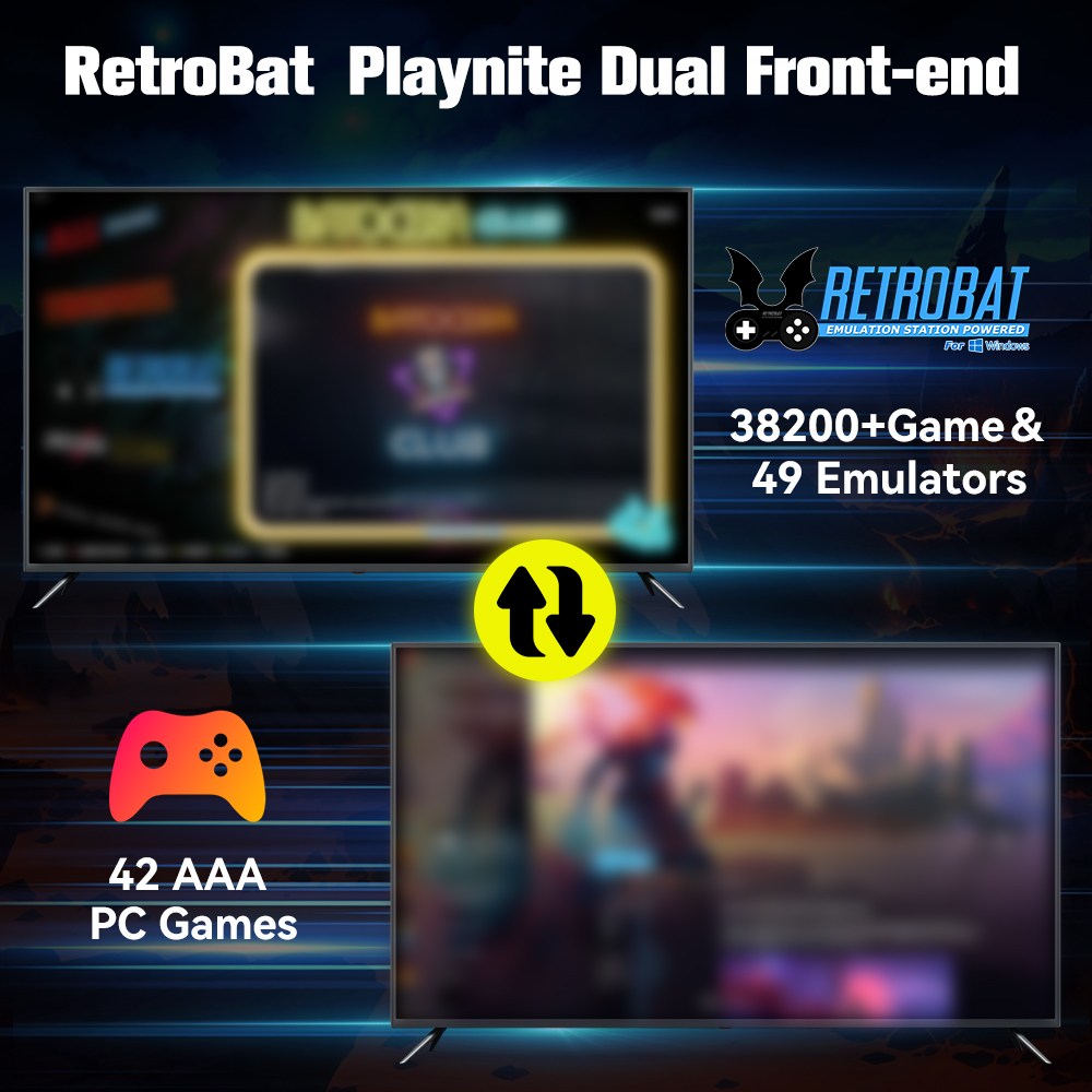 Retrobat & playnite sistema hd - Retro Gaming App avaliação e preço