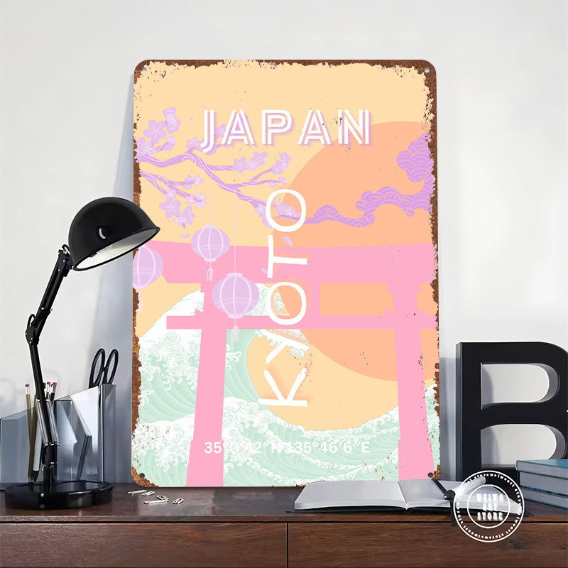 Pôster de Metal Artístico de V - Retro Gaming Japan avaliação e preço