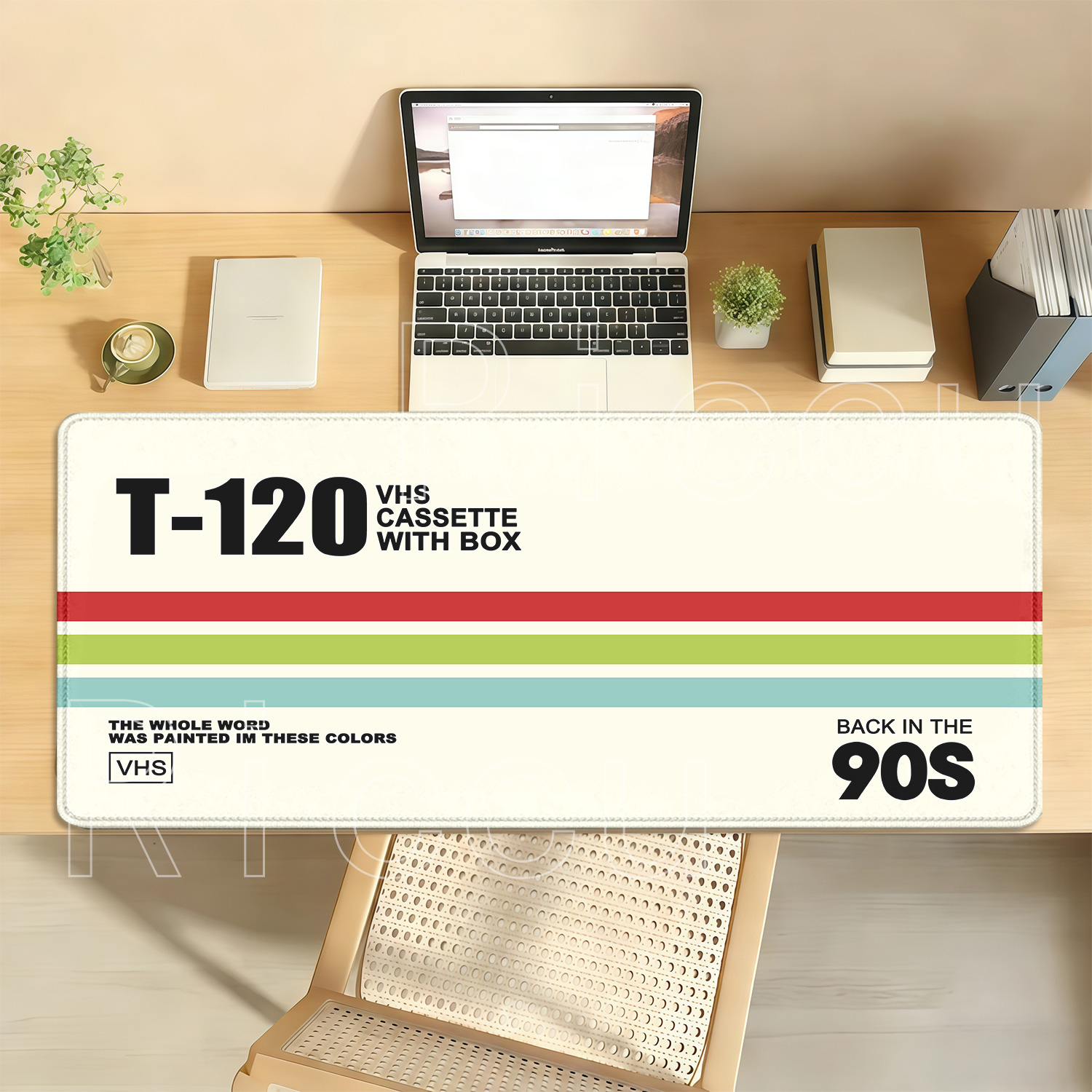 Grande Mousepad Estilo VHS Ret - Retro Gaming Desk avaliação e preço