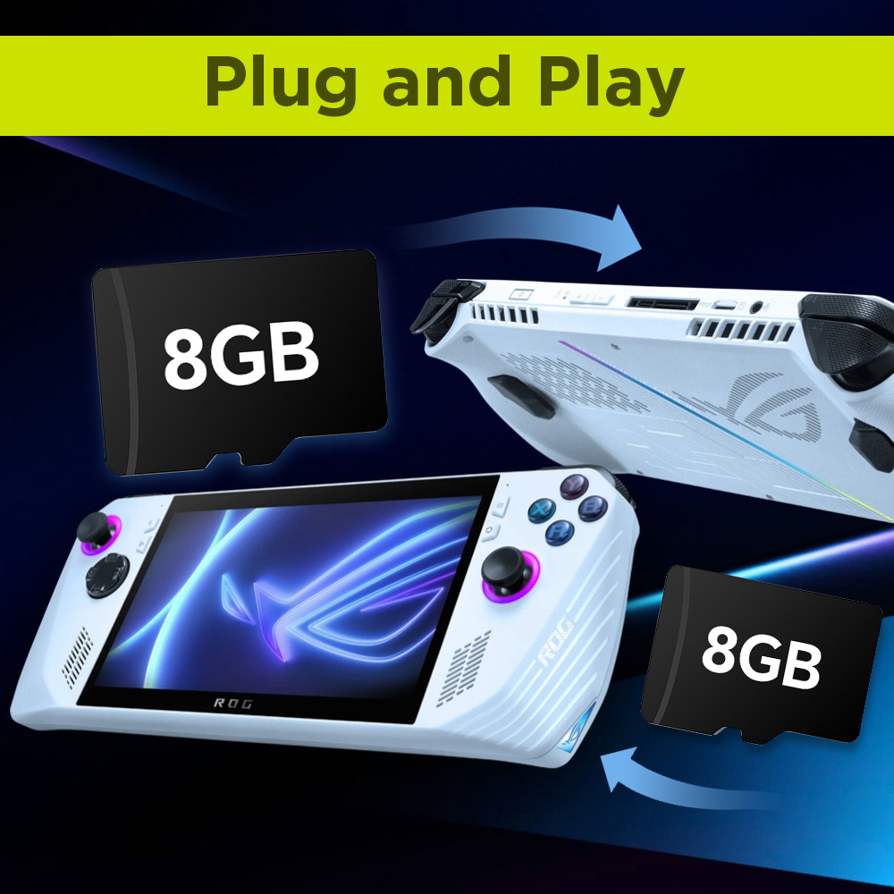 Cartão tf de jogo de 8gb com 3 - Retro Gaming App avaliação e preço