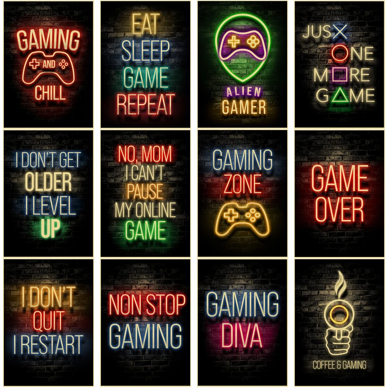 Cartazes de jogos jogo retro p - Retro Gaming Wallpaper avaliação e preço